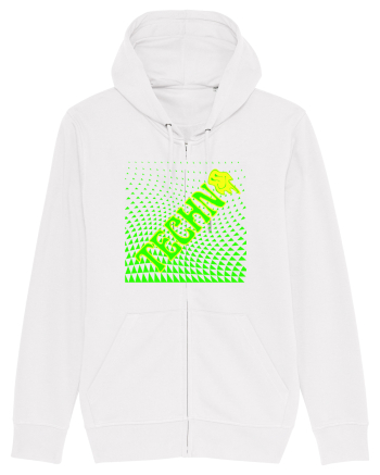 Techno Music Lover  White