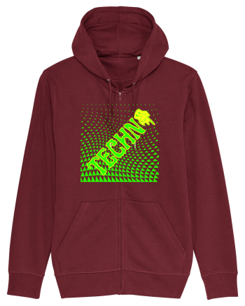 Techno Music Lover  Burgundy