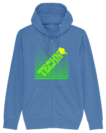 Techno Music Lover  Bright Blue