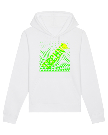 Techno Music Lover  White