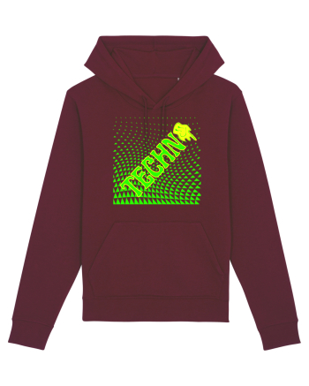 Techno Music Lover  Burgundy