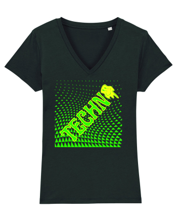Techno Music Lover  Black