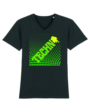 Techno Music Lover  Black