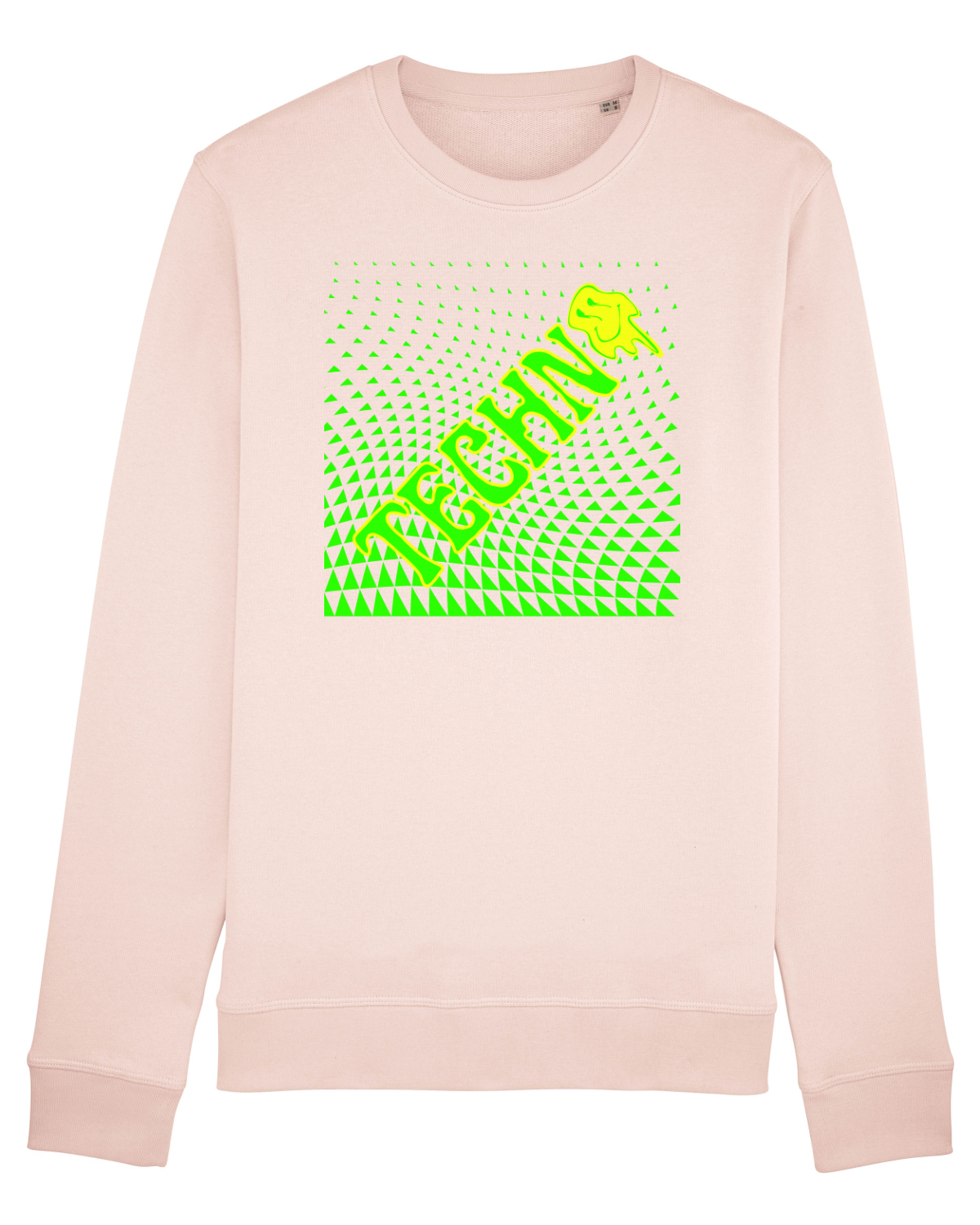 Bluză mânecă lungă Unisex Rise Candy Pink