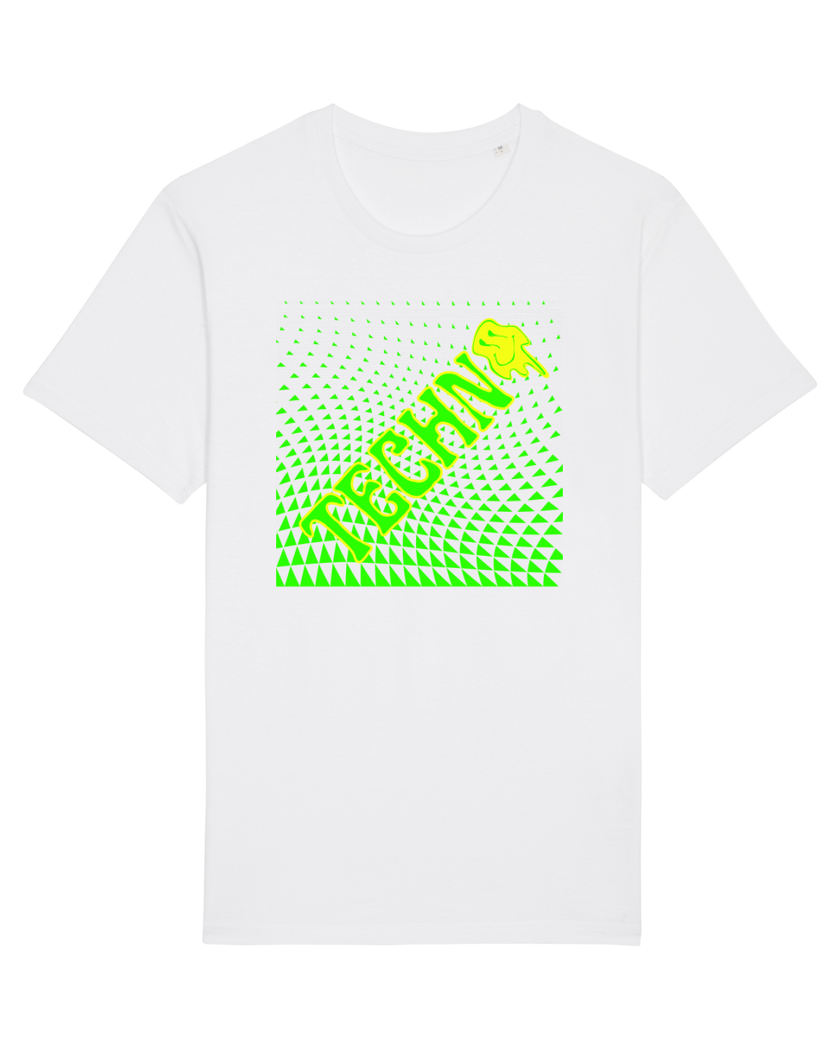 Tricou mânecă scurtă Unisex Rocker White