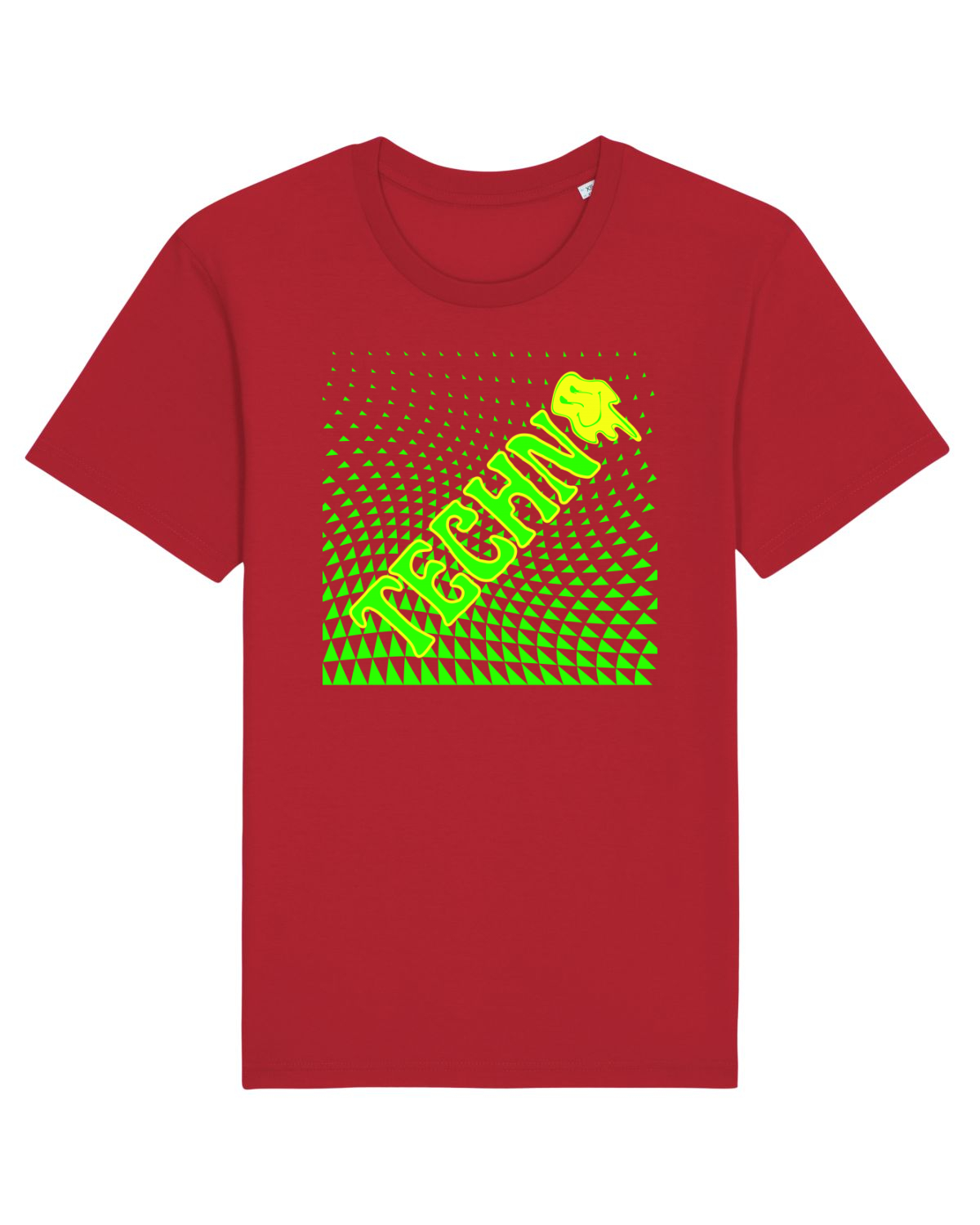Tricou mânecă scurtă Unisex Rocker Red