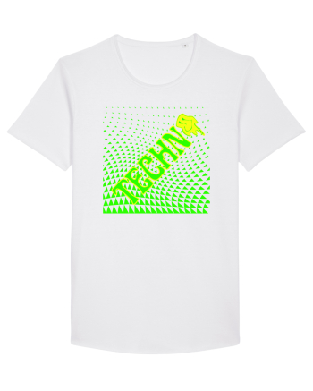 Techno Music Lover  White