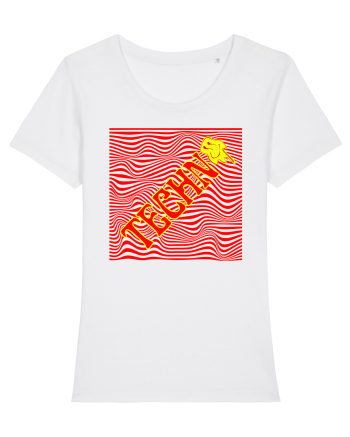Techno Music Lover  White