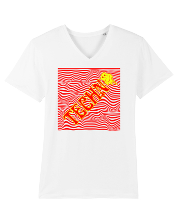 Techno Music Lover  White