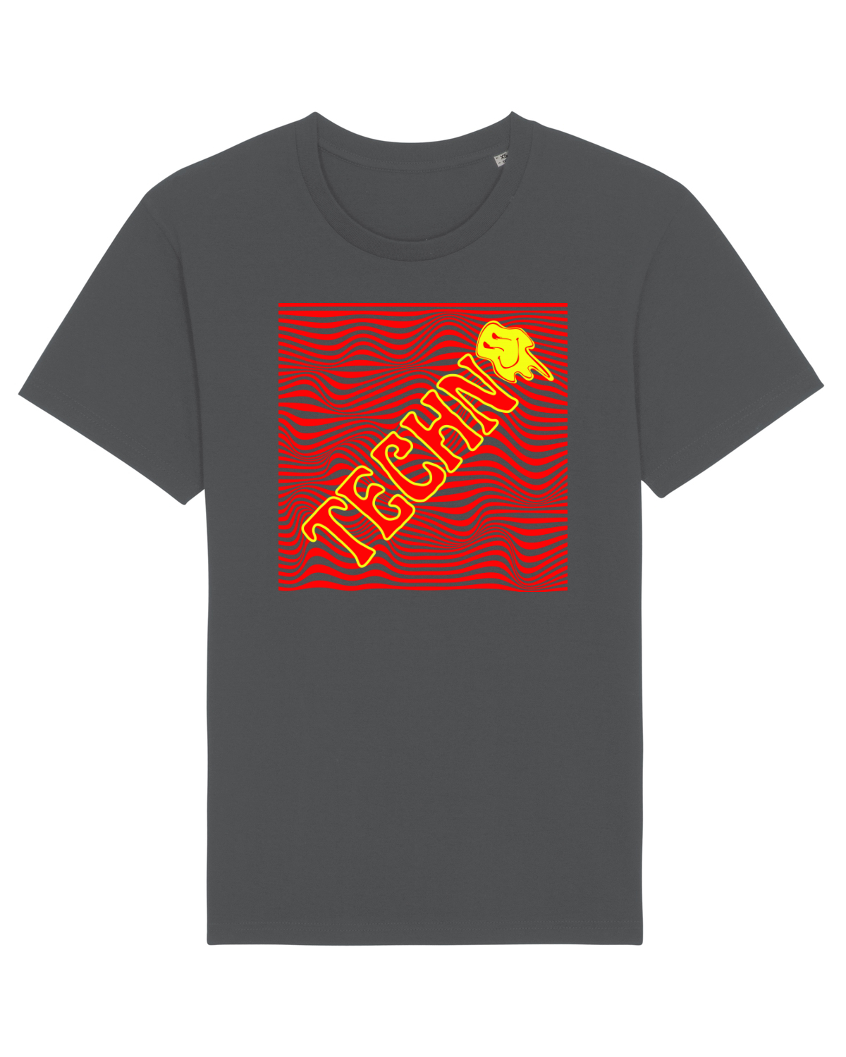 Tricou mânecă scurtă Unisex Rocker Anthracite