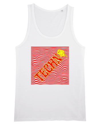 Techno Music Lover  White