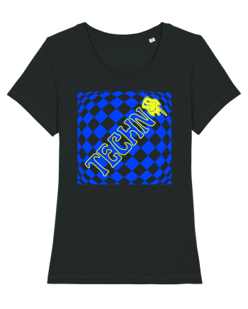 Techno Music Lover  Black