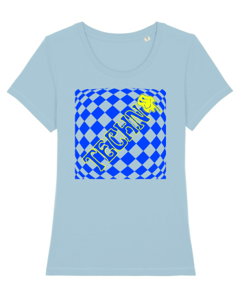 Techno Music Lover  Sky Blue