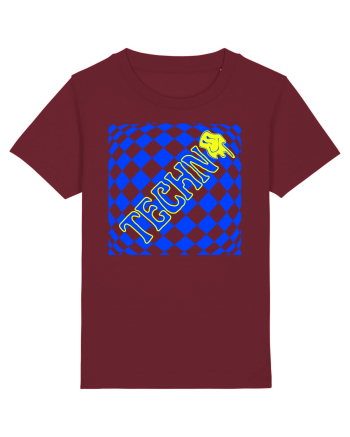 Techno Music Lover  Burgundy