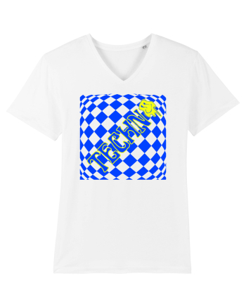 Techno Music Lover  White