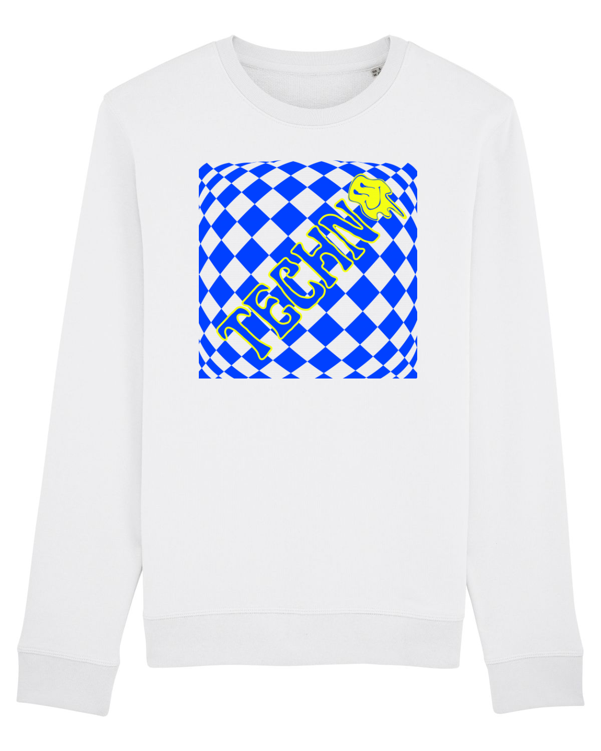 Bluză mânecă lungă Unisex Rise White