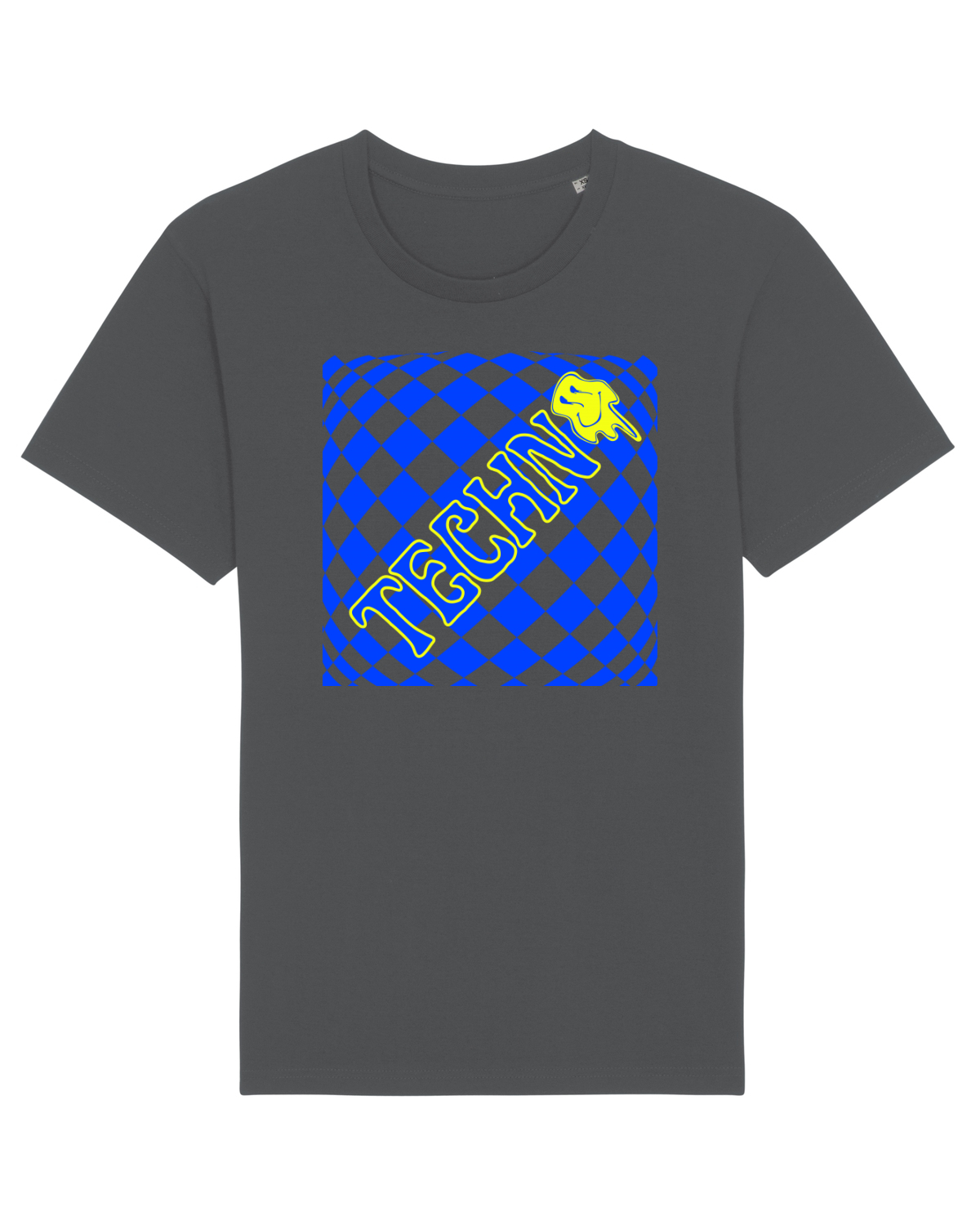 Tricou mânecă scurtă Unisex Rocker Anthracite