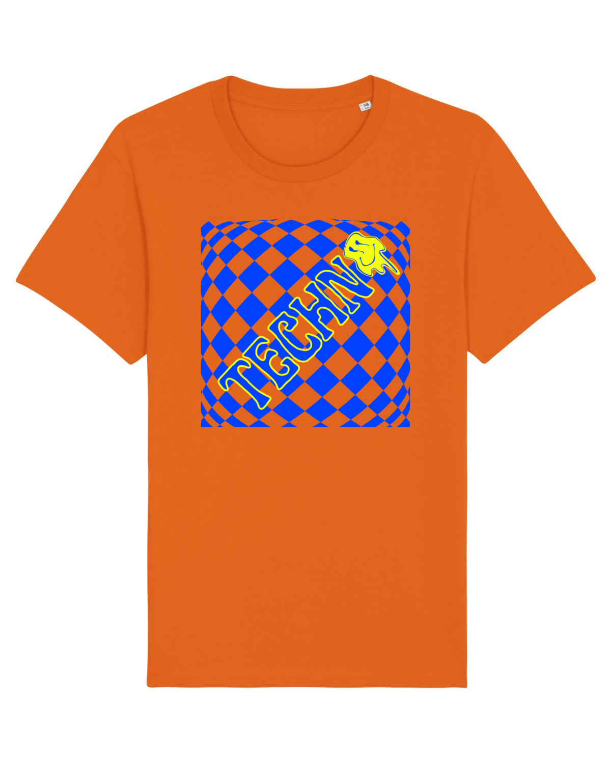 Tricou mânecă scurtă Unisex Rocker Bright Orange