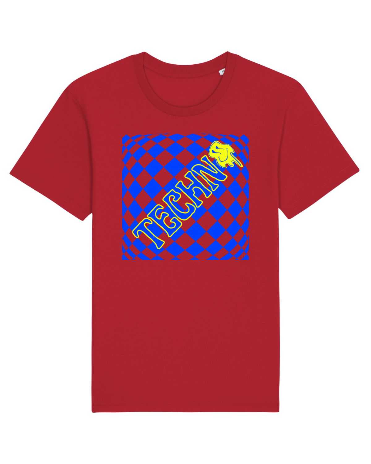 Tricou mânecă scurtă Unisex Rocker Red