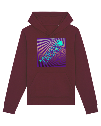 Techno Music Lover  Burgundy