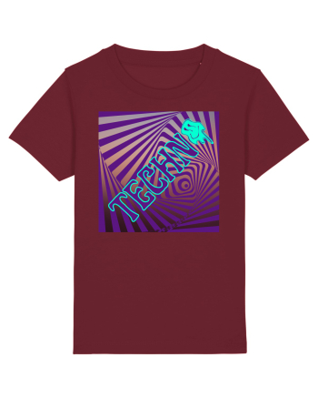 Techno Music Lover  Burgundy