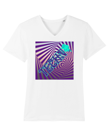 Techno Music Lover  White