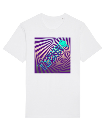 Techno Music Lover  White