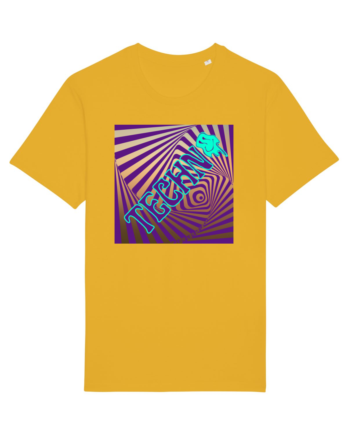 Tricou mânecă scurtă Unisex Rocker Spectra Yellow