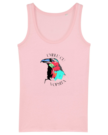 Umblu cu cioara vopsită Cotton Pink