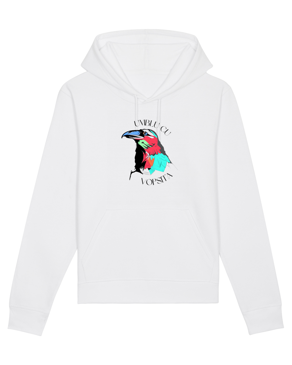 Hanorac Unisex Drummer White