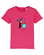 Umblu cu cioara vopsită Tricou mânecă scurtă  Copii Mini Creator