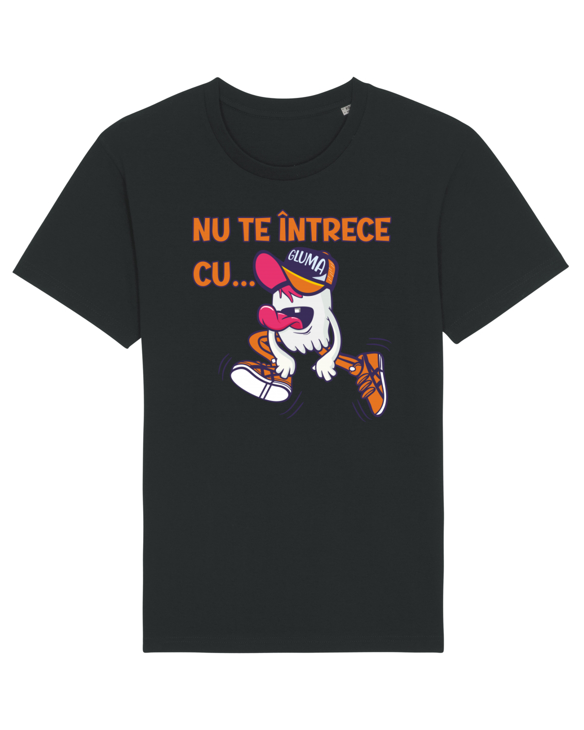 Tricou mânecă scurtă Unisex Rocker Black