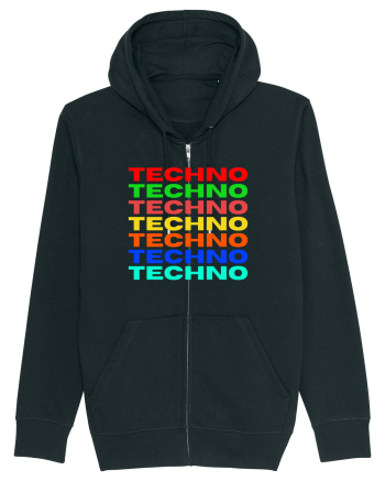 Techno Music Lover  Black