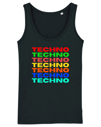 Techno Music Lover  Black