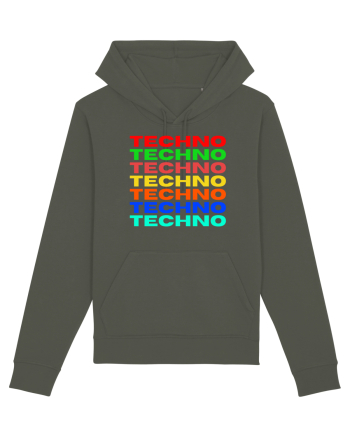 Techno Music Lover  Khaki