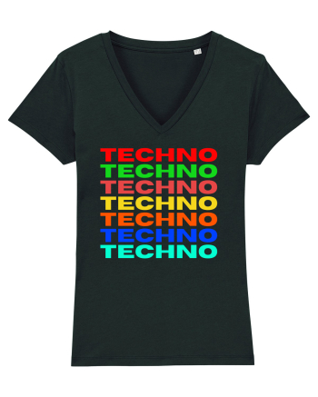 Techno Music Lover  Black