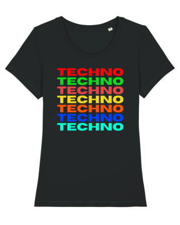 Techno Music Lover  Black