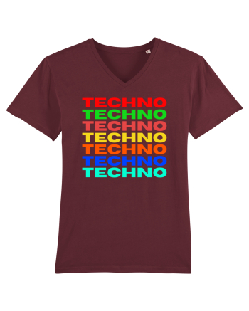 Techno Music Lover  Burgundy