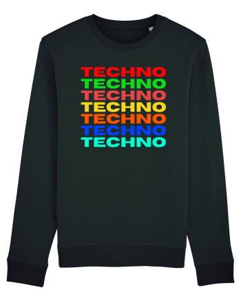 Techno Music Lover  Black