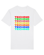 Techno Music Lover  Tricou mânecă scurtă Unisex Rocker