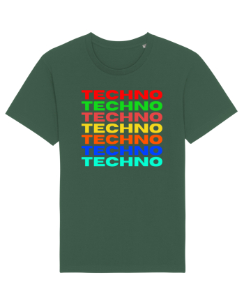 Techno Music Lover  Bottle Green