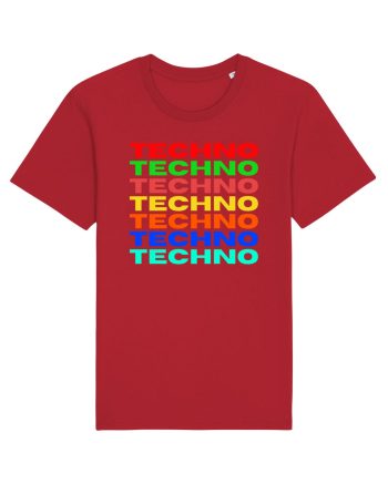 Techno Music Lover  Red