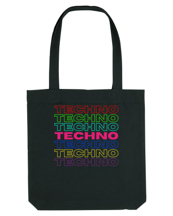 Techno Music Lover  Black
