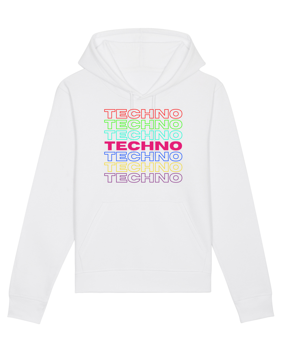 Hanorac Unisex Drummer White