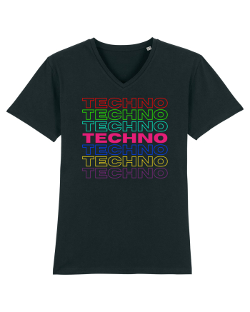 Techno Music Lover  Black