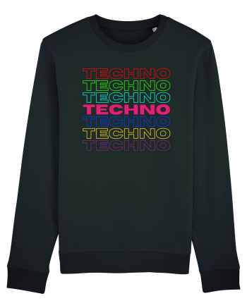 Techno Music Lover  Black