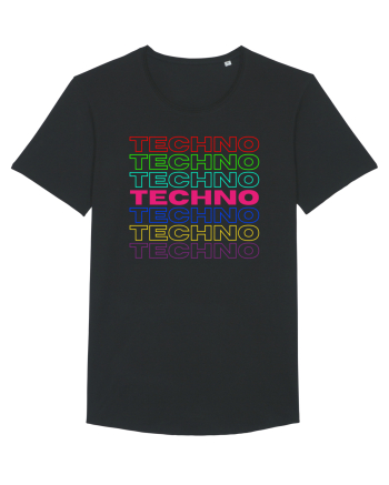 Techno Music Lover  Black