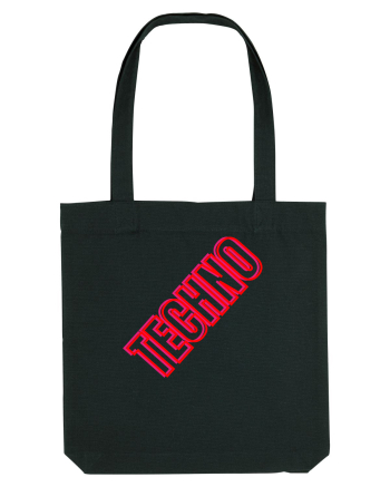 Techno Music Lover  Black