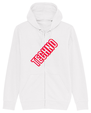 Techno Music Lover  White