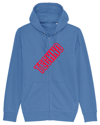 Techno Music Lover  Bright Blue